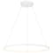 Access Lighting Anello, Dual Voltage LED Pendant, Matte White Finish, Acrylic Lens 52069LEDD-MWH/ACR - alternate 1